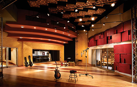 Recording studio in Palms Casino Resort Las Vegas